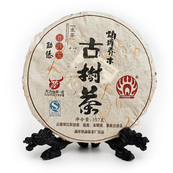 Пуэр Блин Шэн "МэнКуЦяоМуГуШуЧа", "Мэн Дай" 2015 г, 357 гр арт. 3111 Пуэр Блин Шэн "МэнКуЦяоМуГуШуЧа", "Мэн Дай" 2015 г, 357 гр