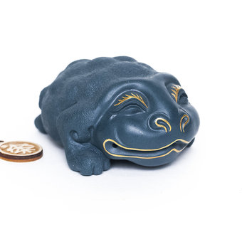 Фэн шуй, "Чань Чу веселая", (синяя)